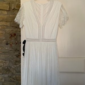 Boho Lace maxi dress